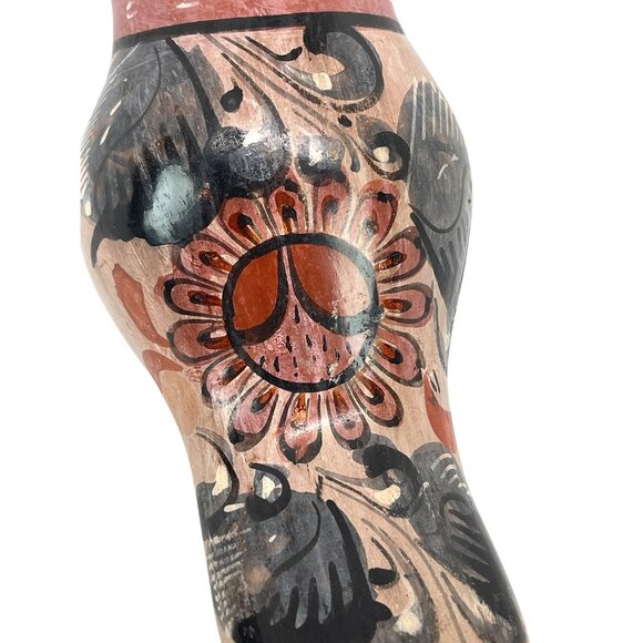 Tonala Mexico Pottery Hand Painted Toucan Ceramic Bird Folk Art Ceramic Vintage - Picture 4 of 12